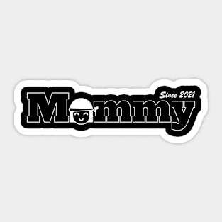 mommy chef (dark background) Sticker